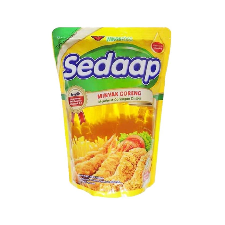 Sedaap Minyak Goreng Pouch/Cooking Oil 2liter