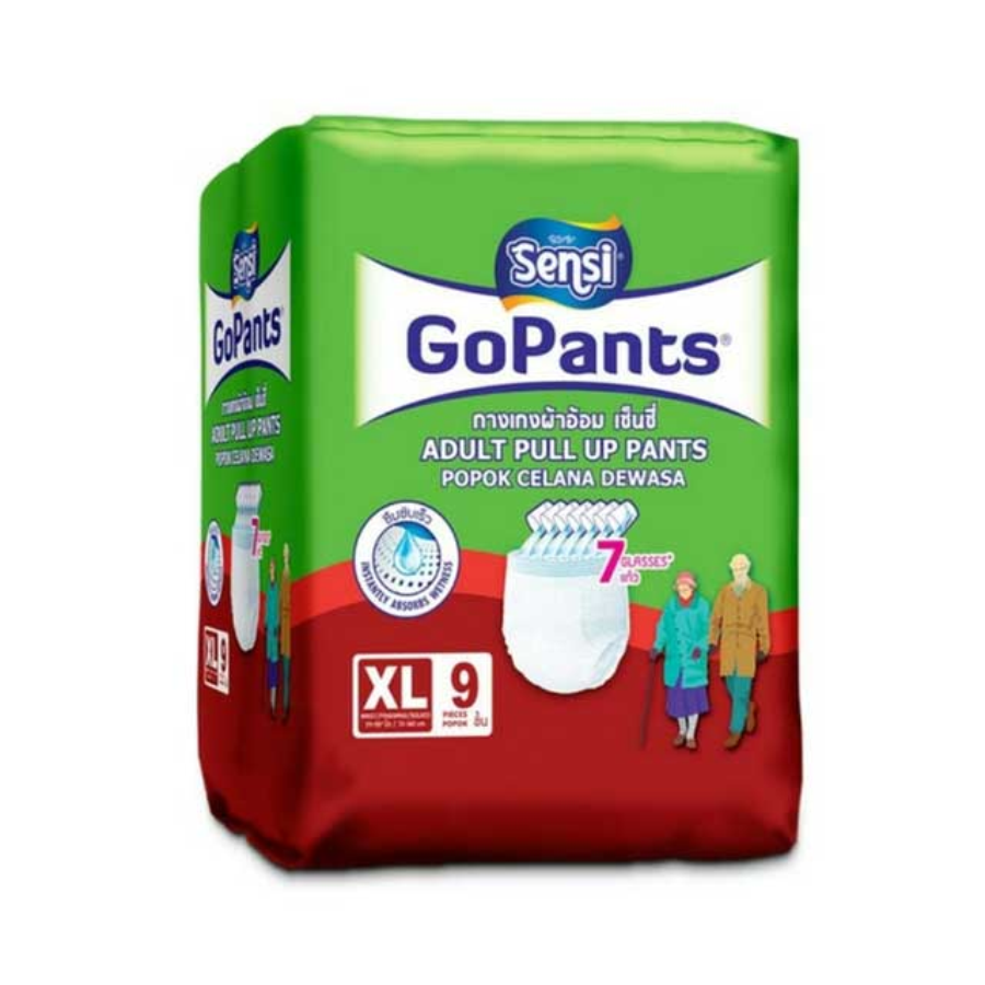 [INVALID] Sensi Go Reguler Pants Popok Celana Dewasa XL9S 1 Pack 1pack