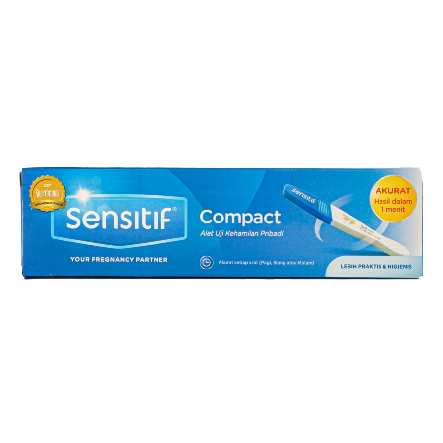 Sensitif Compact Test Pack Alat Tes Kehamilan 1pcs