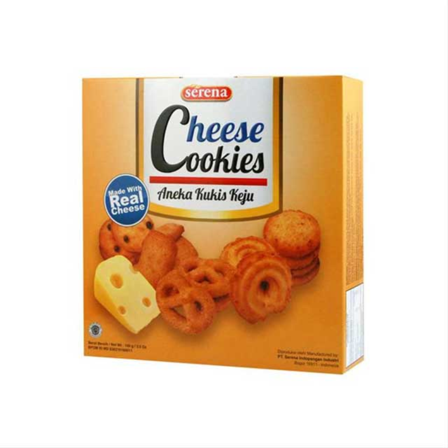 [INVALID] Serena Cheese Cookie Box 100 gram 100gram