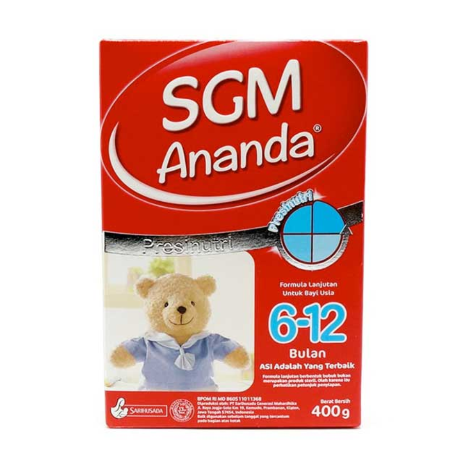 Sgm Ananda 6-12 Bulan Box 400gram