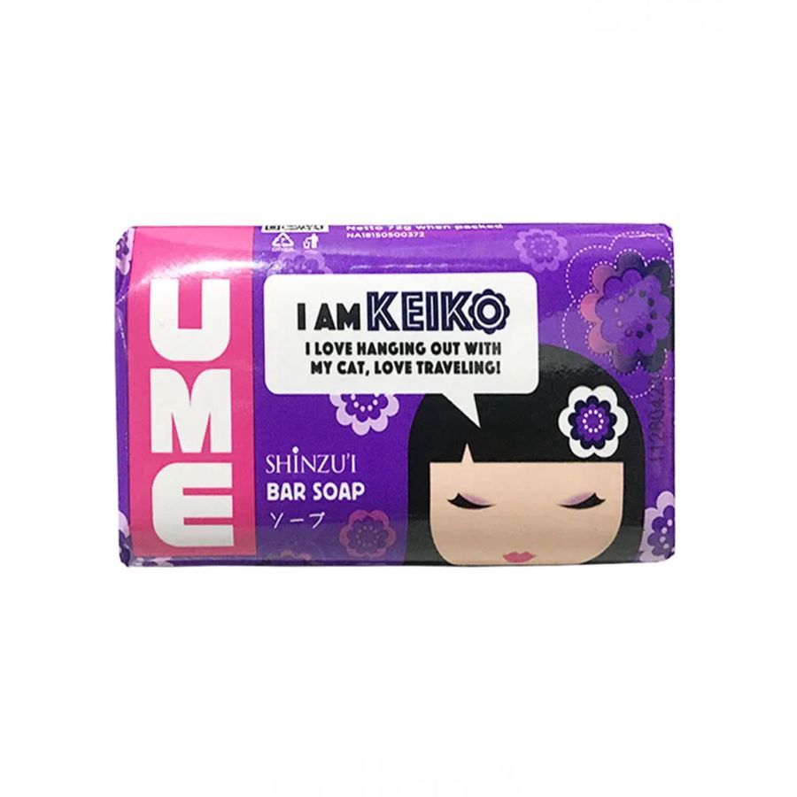 [INVALID] Shinzui BarBar Soap Ume Keiko 75 gram 75gram