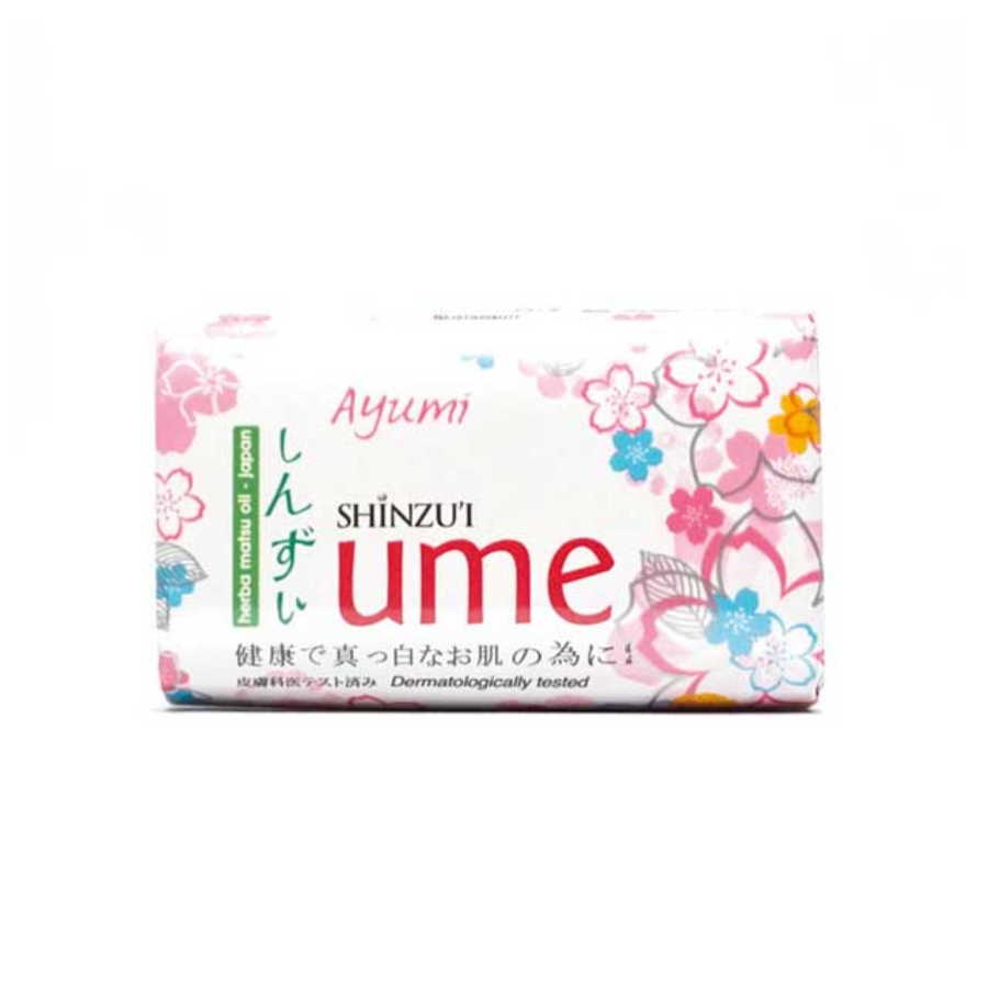 [INVALID] Shinzui Bar Soap Ume Ayume 75 gram 75gram
