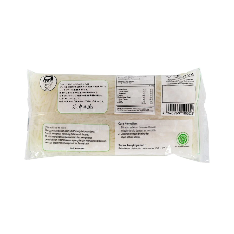 Mr Ishii Mie Shirataki Basah 200gram
