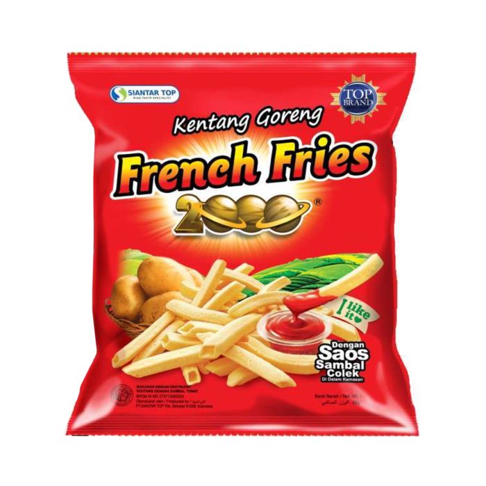 Siantar Top French Fries 2000 Stick Snacks