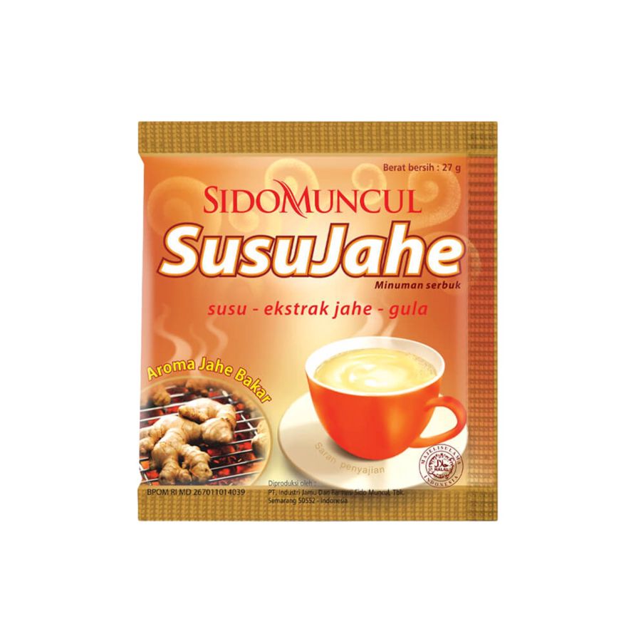 Sido Muncul Minuman Susu Jahe 27gr 10sachets