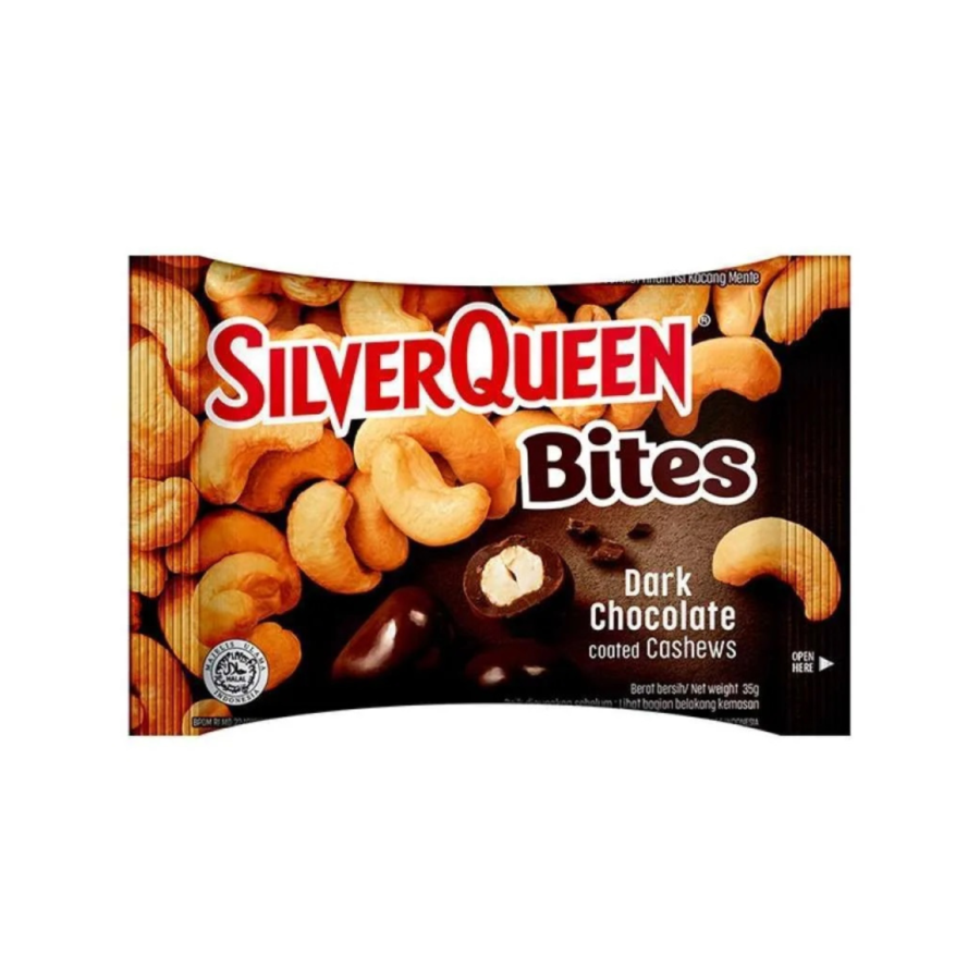 Silverqueen Bites Dark Chocolate 35gram