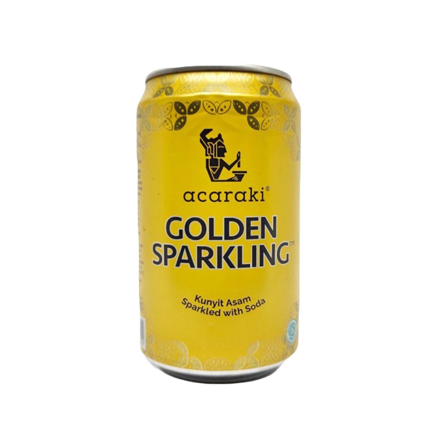 Sinde Acaraki Golden Sparkling Jamu Soda 320ml