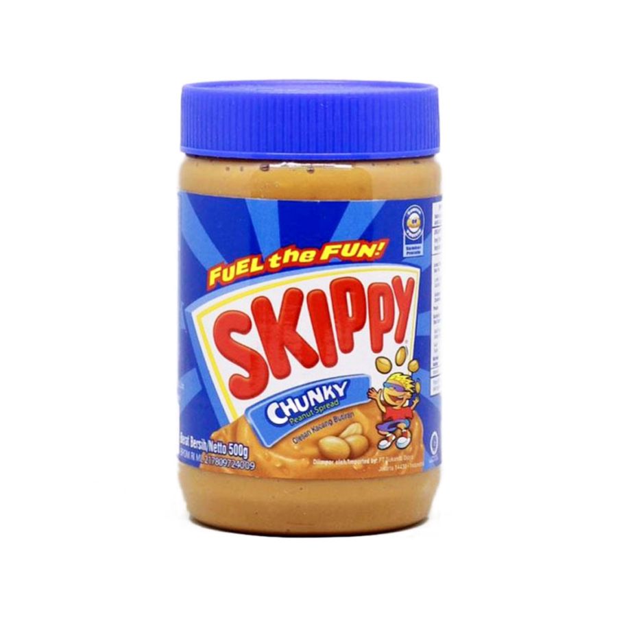 Skippy Peanut Butter Chunky/Selai 500gram