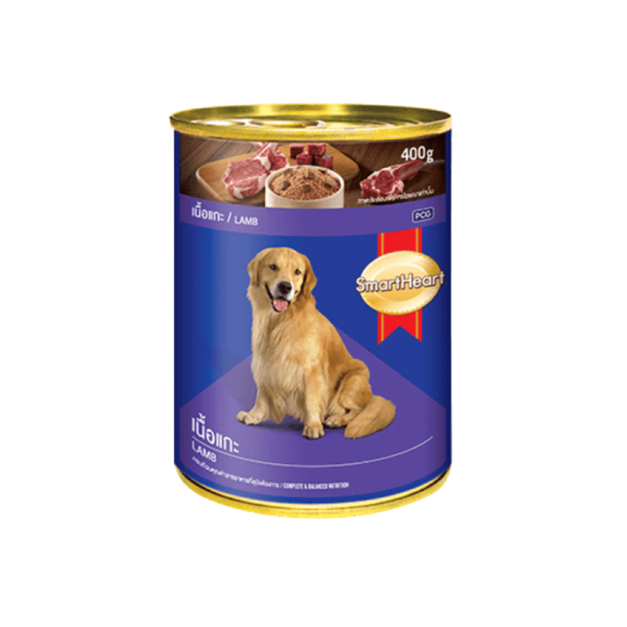 SmartHeart Canned Dog Food Lamb 400gram