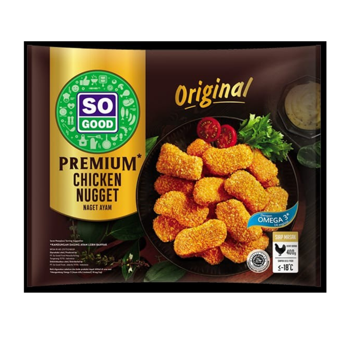 So Good Alphabet Chicken Nugget Premium
