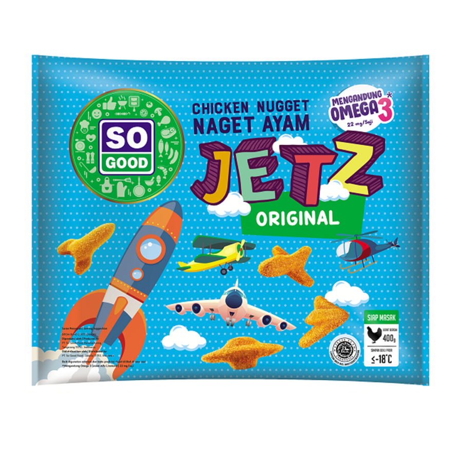 So Good Dinobites Jetz Nugget Original 400gram