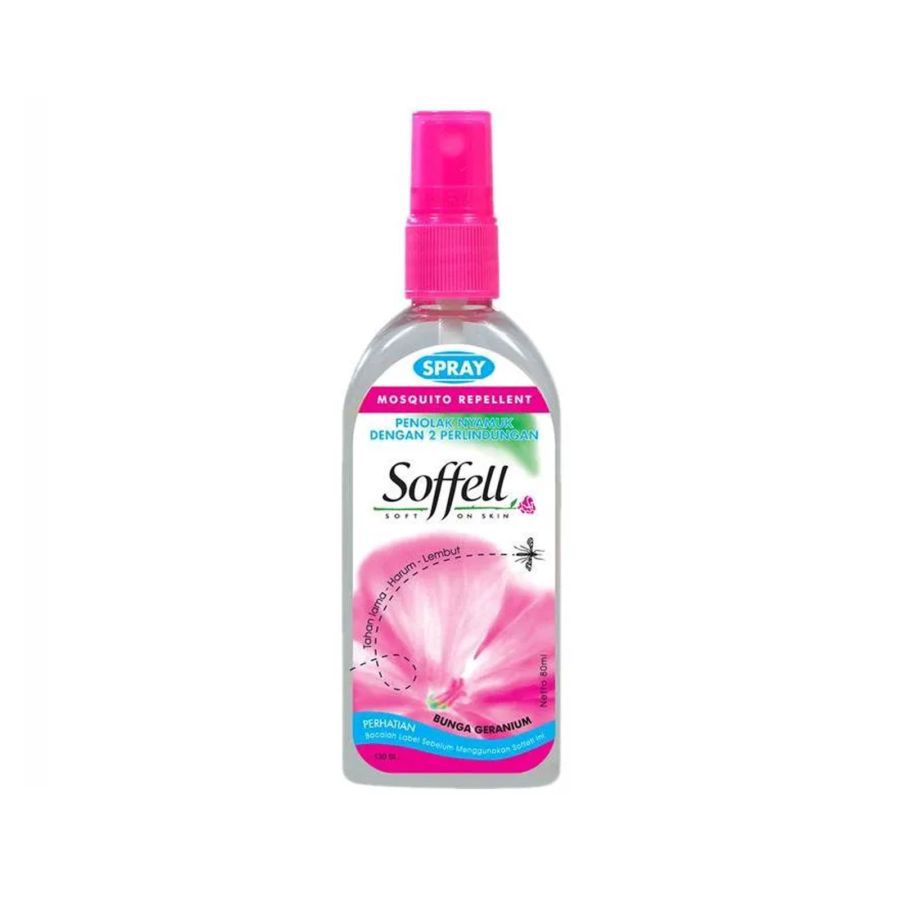 Soffell Bunga Geranium Spray 80ml