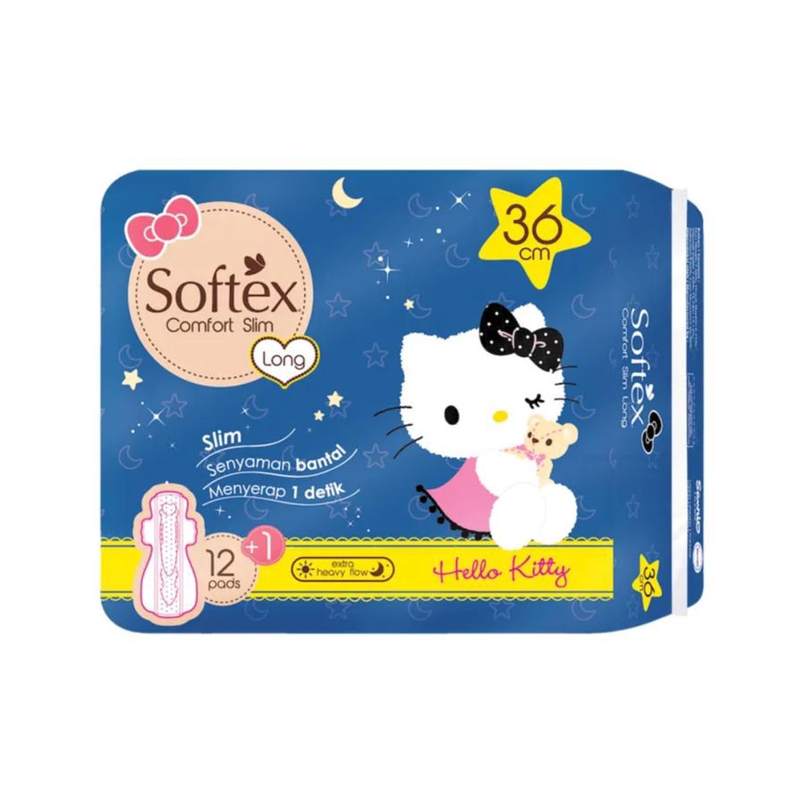 Softex Comfort Slim Hello Kitty 36cm x 13pcs 1pack