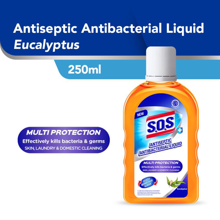 Sos Antiseptic Liquid 250ml