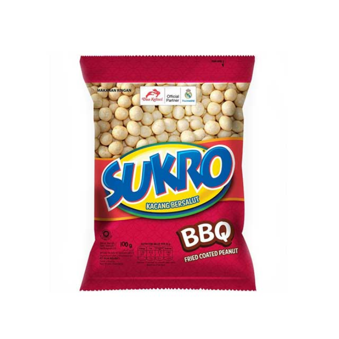 Sukro Kacang Atom Rasa Bbq 100gram
