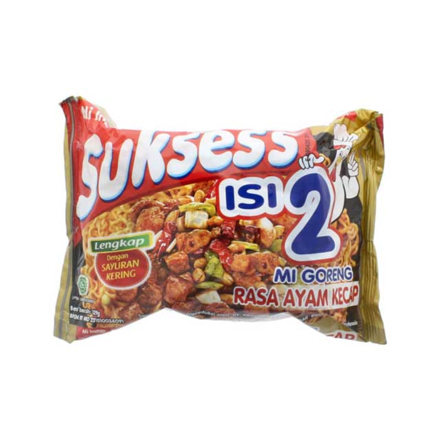 Suksesmie Goreng Ayam Kecap/Mie instan 129gram