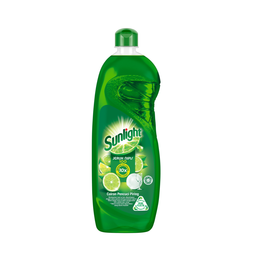 Sunlight Sabun Cuci Piring Jeruk Nipis Botol 750ml/Sabun Cuci Piring 750ml