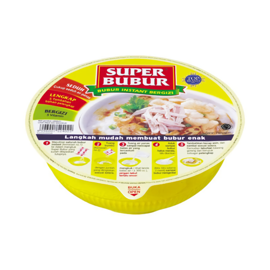 Super Bubur Ayam Bubur Instan Cup 64gram