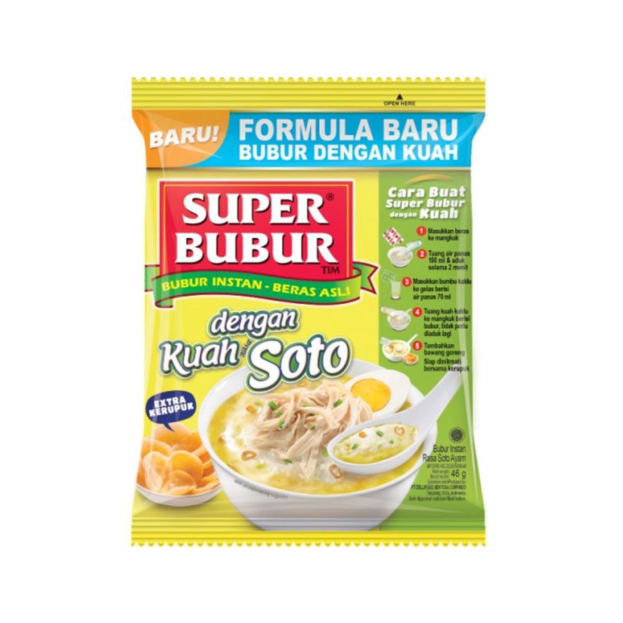 Super Bubur Kuah Soto 46gram