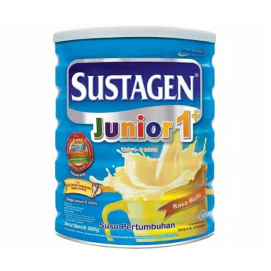 Sustagen Junior 1+ Madu 1-3 Tahun Susu Formula 800gram