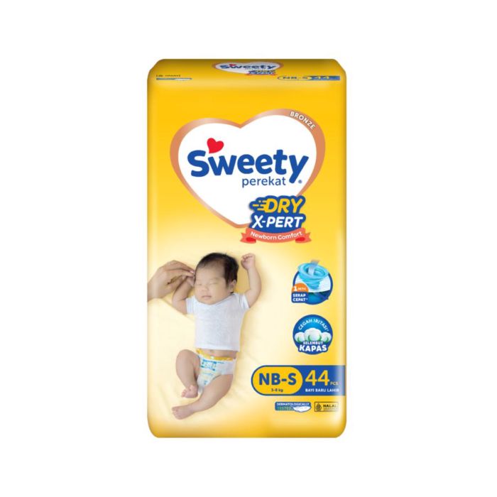 Sweety Bronze Comfort Tape Diapers NB-S44