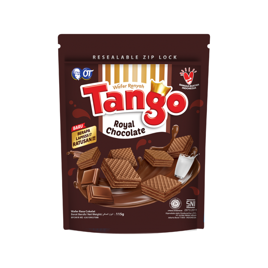 Tango Wafer Cokelat Pouch 100gram