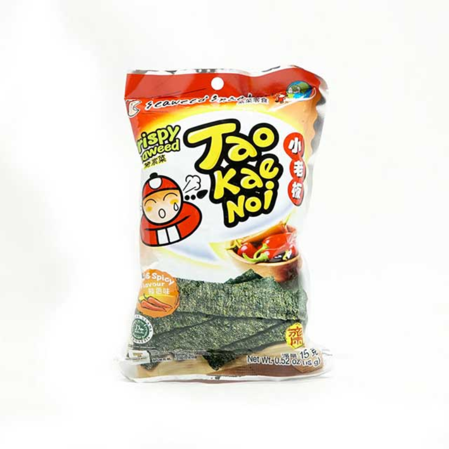 [INVALID] Tao Kae Noi Crispy Hot Spicy 15gr/Rumput Laut