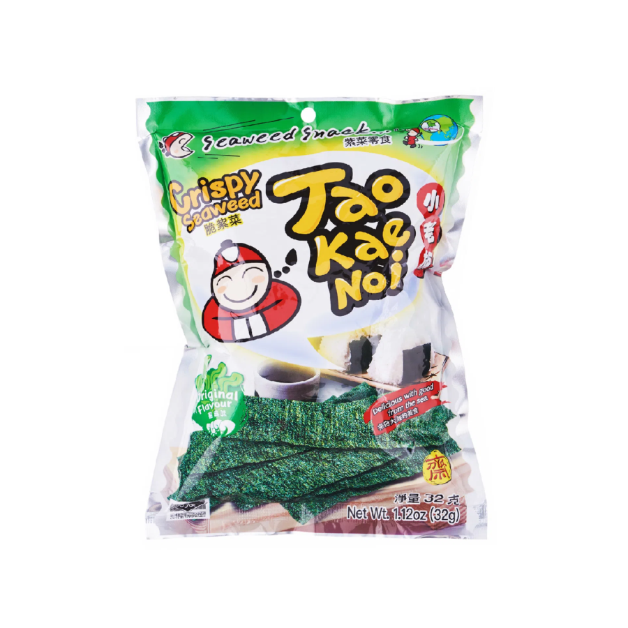 TaoKaeNoi Crispy Seaweed Original/Rumput Laut 32gram