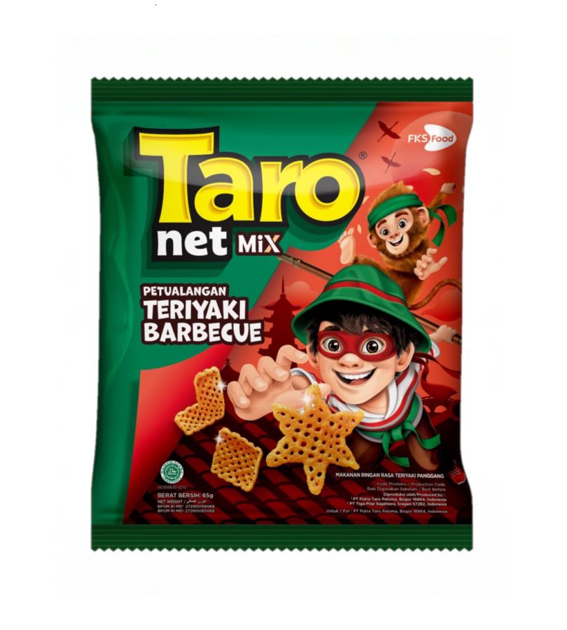 Taro Net Mix Teriyaki Bbq 62gram 62gram