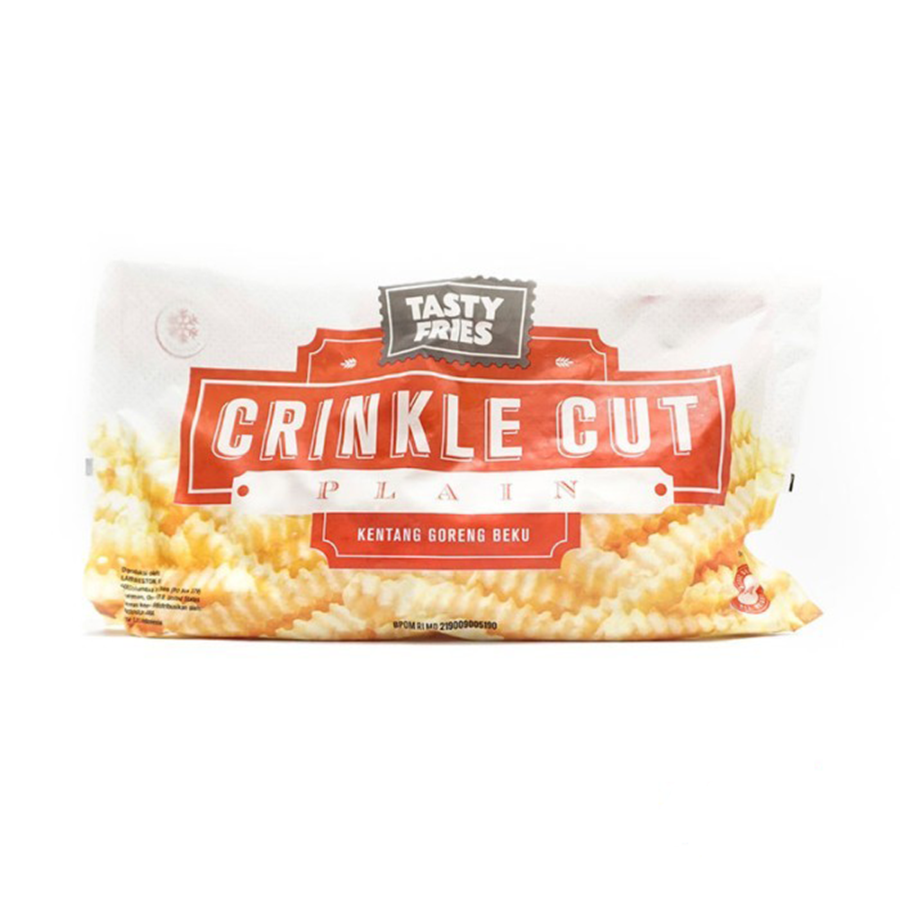 Tasty Fries Crinkle Cut/Kentang Beku 900gram