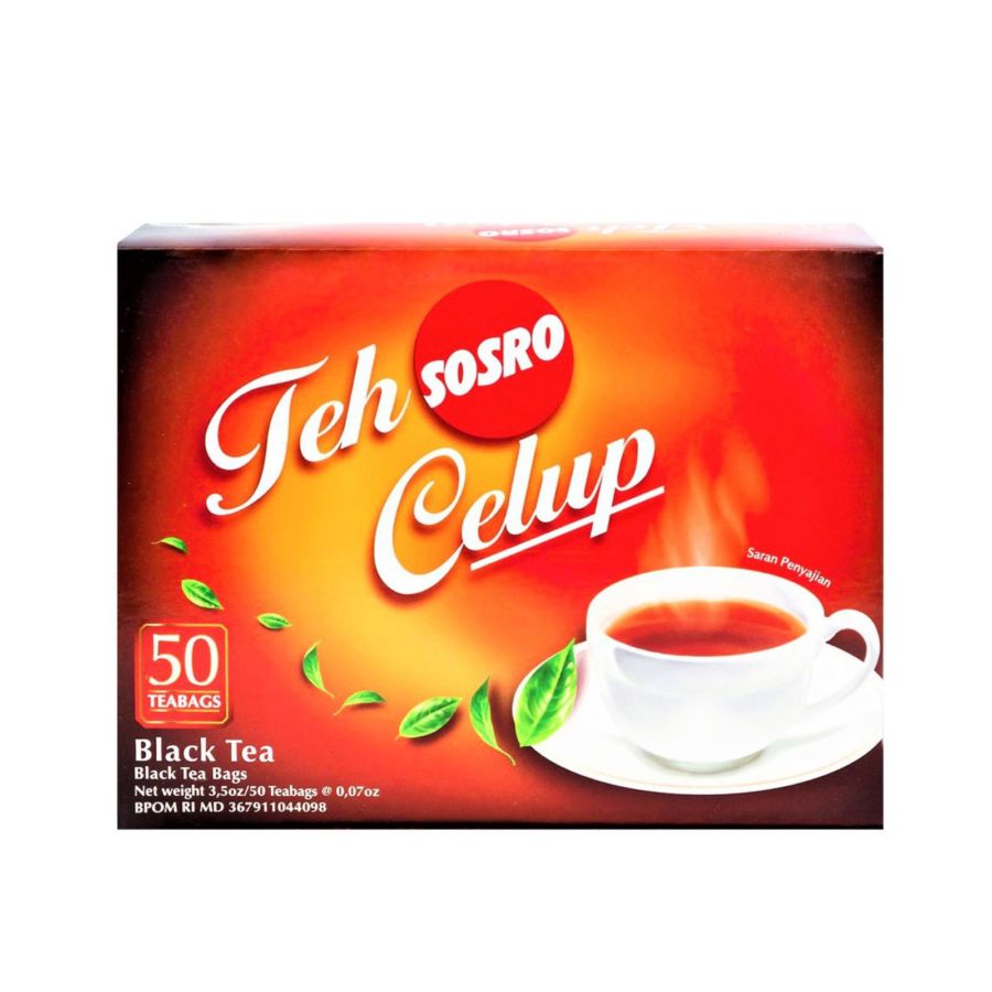 Teh Celup Sosro 50Bags 1packs