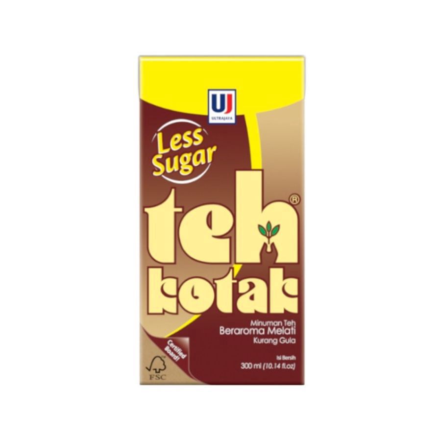 Teh Kotak Less Sugar Tetra pack 300ml