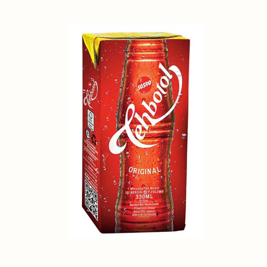 Tehbotol Sosro Kotak Original 330ml