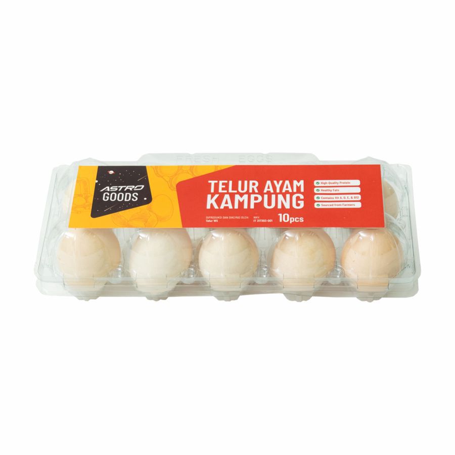 Telur Ayam Kampung 10butir