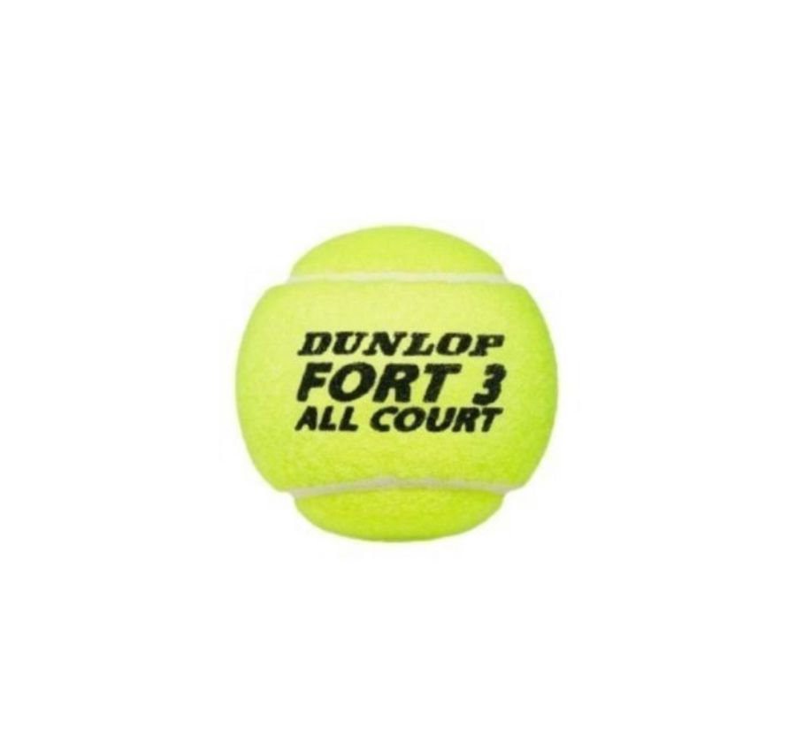 Dunlop Fort 3 All Court Tennis Ball 1pack