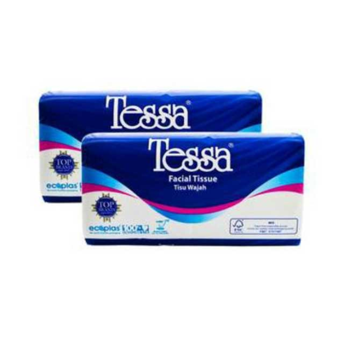 Tessa Facial Tissue 2 x 260sheets/Tisu Wajah