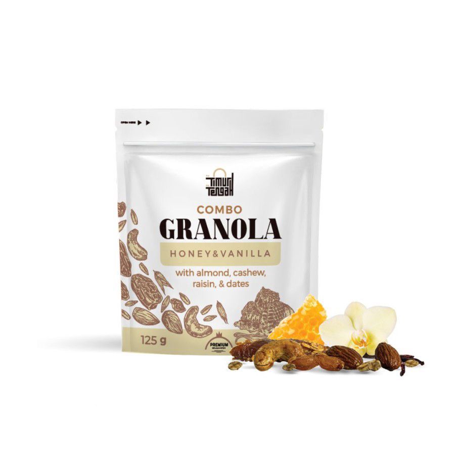Timur Tengah Granola Honey & Vanila 125gram