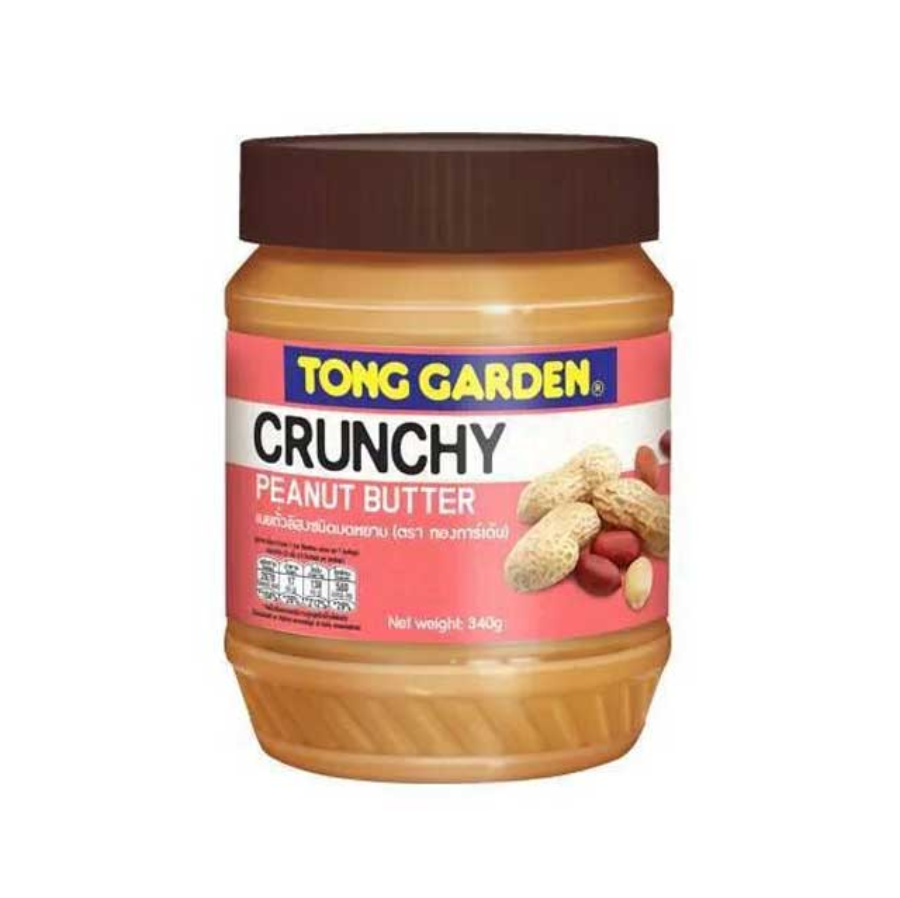 Tong Garden Crunchy Peanut Butter Botol 340gram