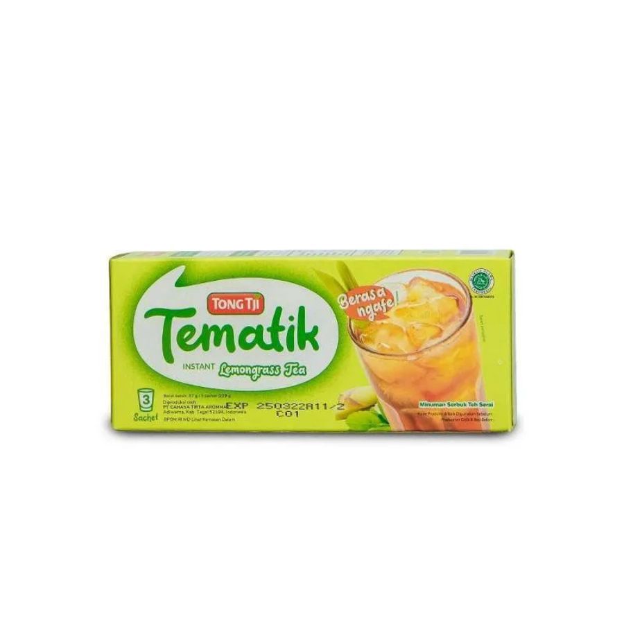 Tong Tji Tematik Lemongrass Tea 3X29gr