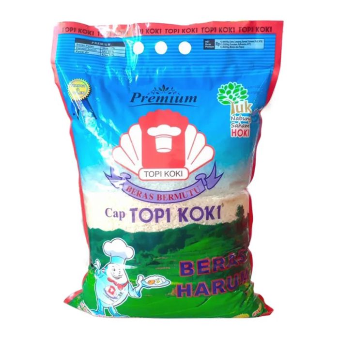 Topi Koki Beras Harum Pandan Wangi/Rice