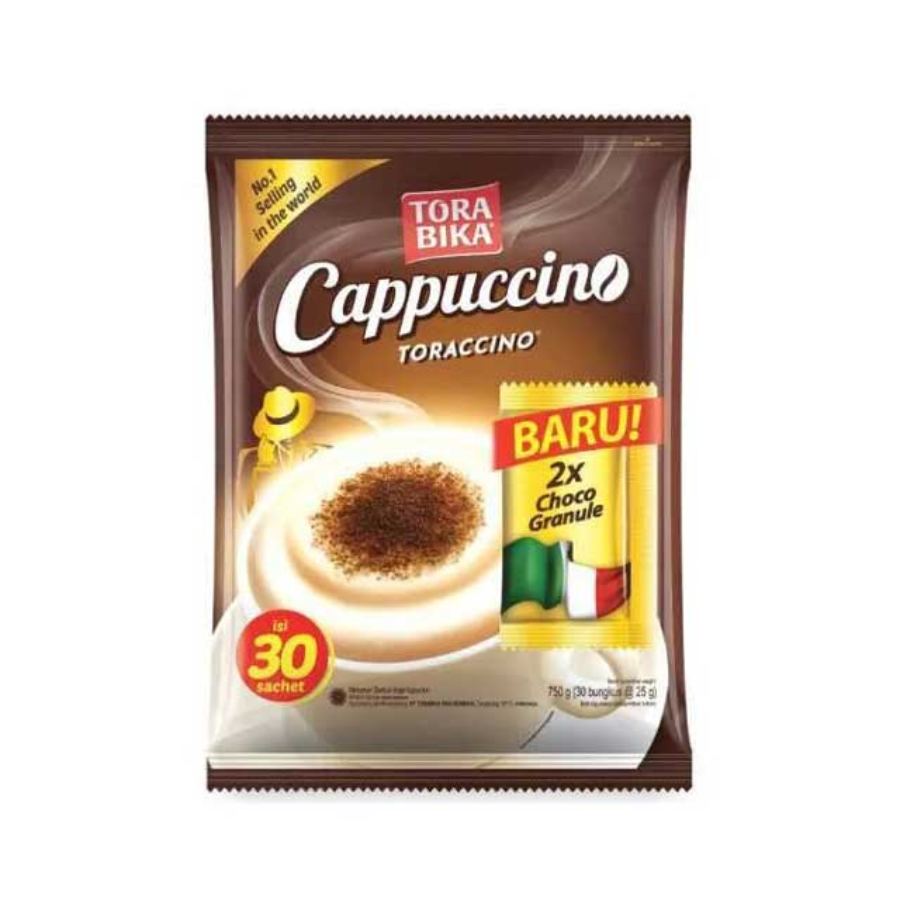 [INVALID] Torabika Cappucino Ext Chocogranule Inst Pls 30 x 25gr 25 gram 25gram