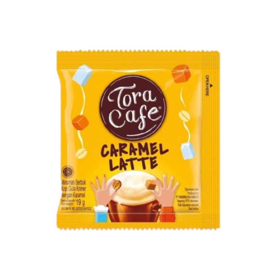 Toracafe Caramel Latte Banded 200gram