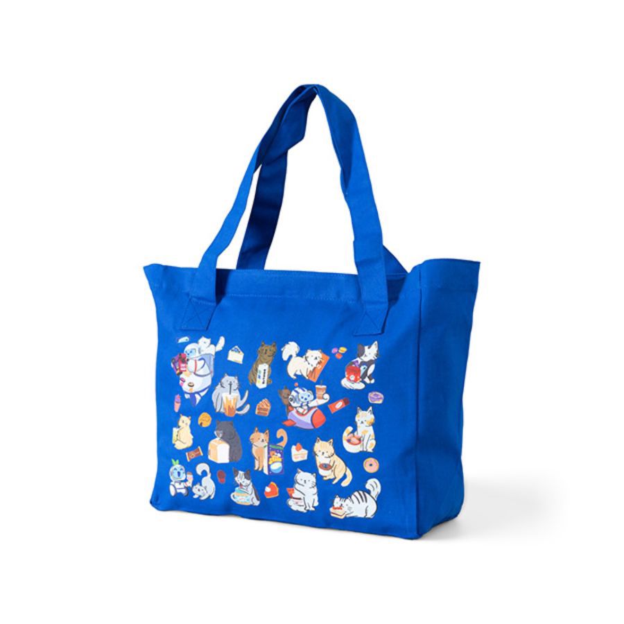 Tote Bag Cat Universe Biru - Astro Goods 1pcs