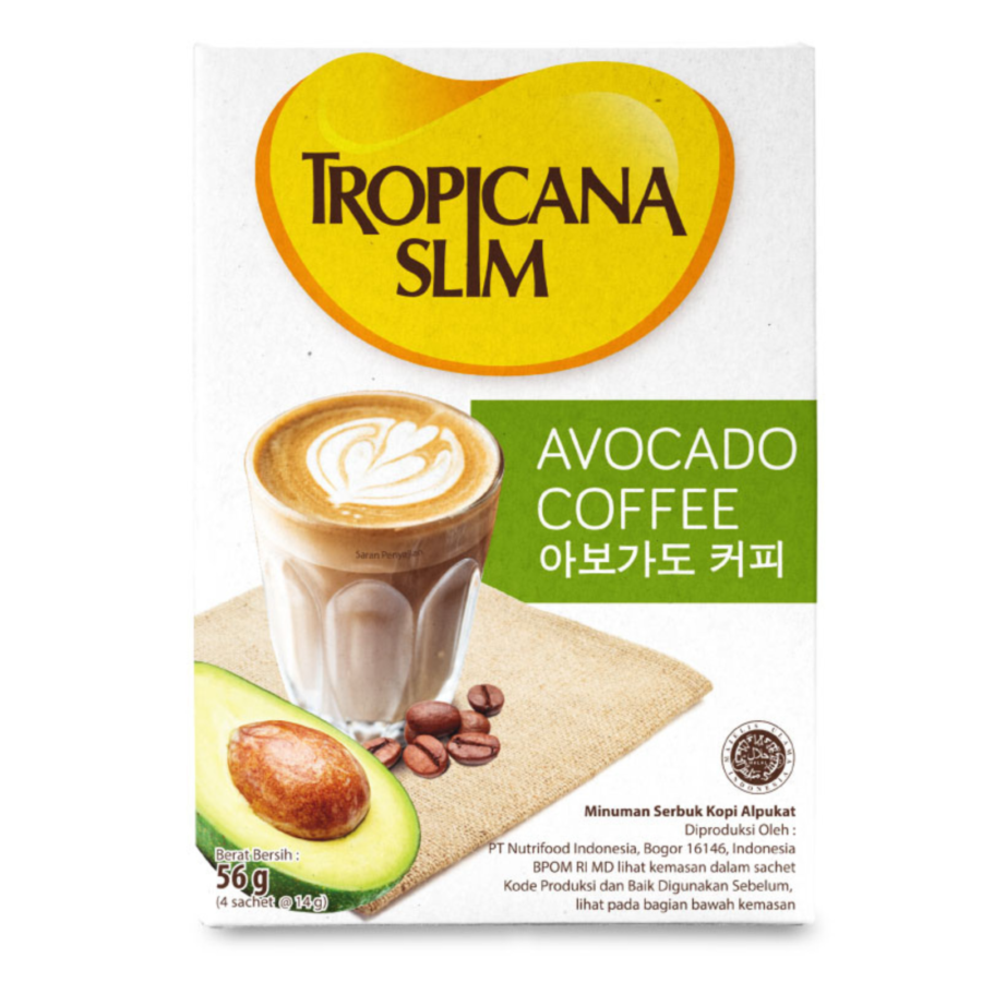 Tropicana Slim Avocado Coffee 56gram