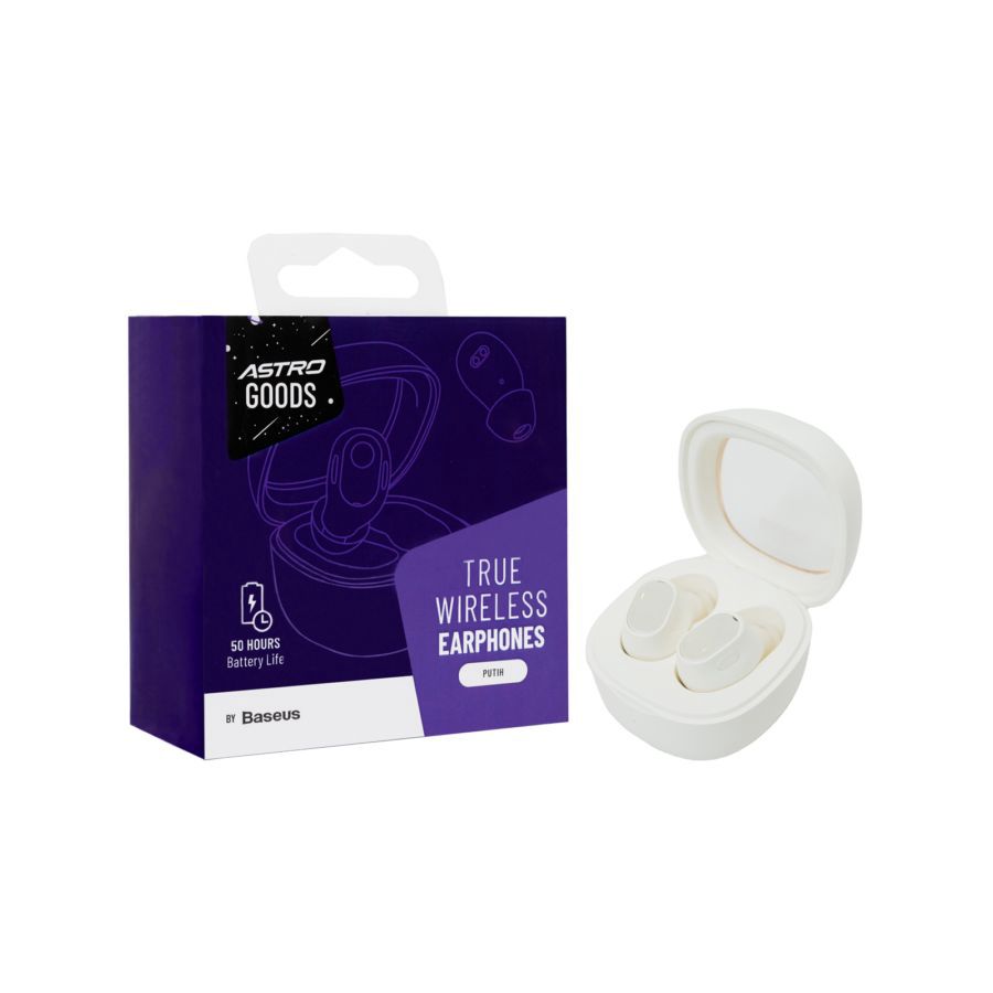 True Wireless Earphones Putih - Astro Goods