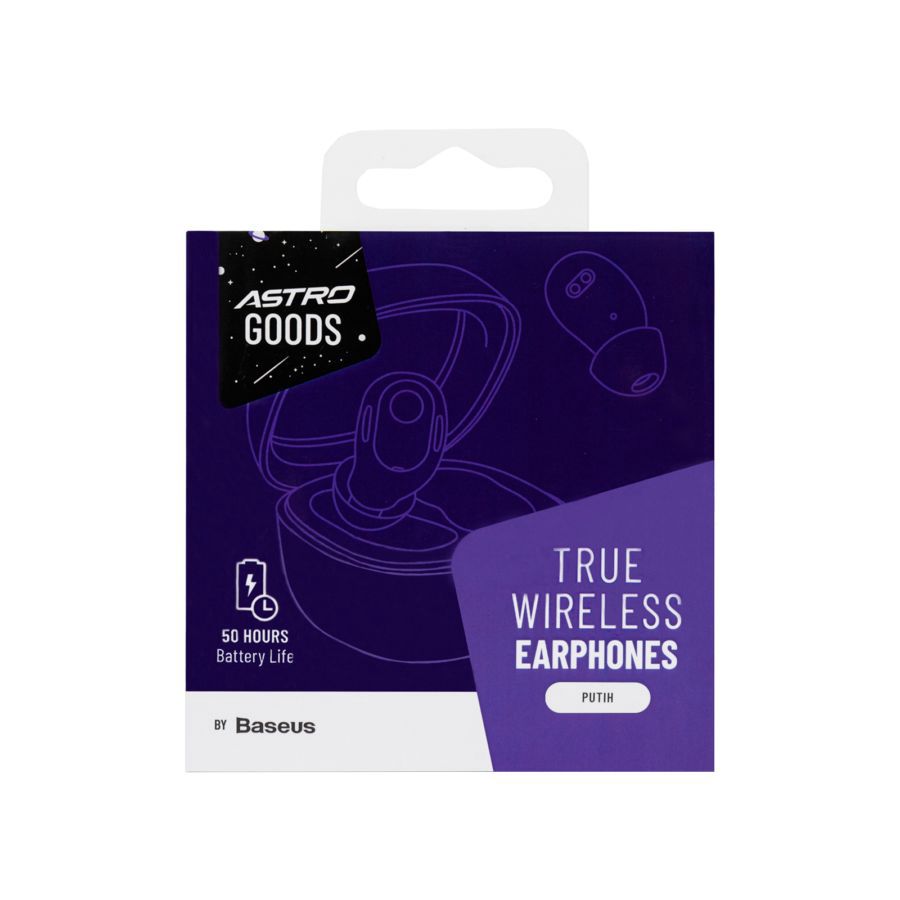 True Wireless Earphones Putih - Astro Goods
