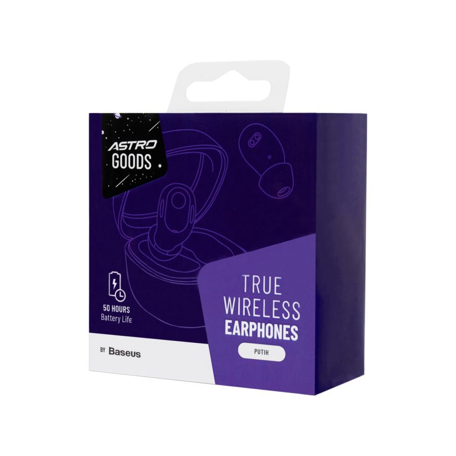 True Wireless Earphones Putih - Astro Goods