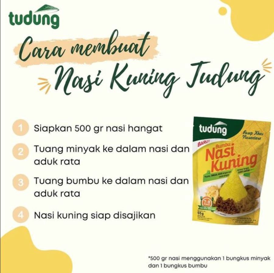 Tudung Bumbu Nasi Kuning 55gram