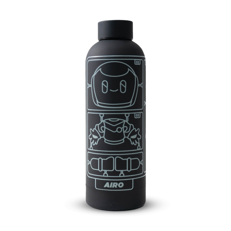 Tumbler Black (500ml) - Airo Figure